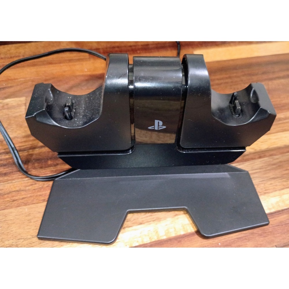 PowerA Dual Charging Dock for PlayStation 4 Controllers, Wired, Black